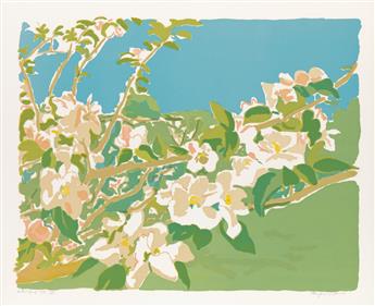 FAIRFIELD PORTER Apples Blossoms I-III.